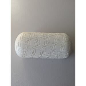 Oakley White Eyeglass Sunglass Large Clamshell Hard Case Embossed Logo CASE ONLY